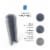 1 Micron Wholehouse Sediment Water Filter  Replacement Cartridge 10" x 2.5"  Value Pack (12) Perspective: left
