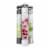 Fizzpod Home Soda Maker with 3 PET Bottles- Directly Carbonates Any Drink Perspective: left
