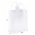Prime Line Packaging Small Clear Plastic Bags with Soft Loop Handles Gifts Bulk 50 Pcs 8x4x10 Perspective: left