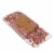 Extra Small Rose Gold Foil Gift bags with Handles, Designer Solid Color Paper Gift Wrap Bags Perspective: left