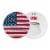 Speaqua USA Flag Speaker Perspective: left