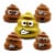 BravoNavo Junk Food Doody Slow Rise Soft Squeeze Squishy Toy Perspective: left