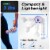Reathlete FOLD Interchangeable Folding Massage Therapy Gun for Athletes, White Perspective: left
