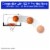 Botabee 2 Pack 5  Foam Mini Basketball for Mini Basketball Hoop Sets Perspective: left