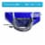 Botabee Trampoline Basketball Hoop & Mini B-balls, Waterproof & Safe Dunking. Perspective: left