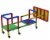 Funphix Wheelies Buildable Play Structure Set with Wheels Perspective: left