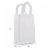 Prime Line Packaging Clear Plastic Bags with Handles Boutiques Retail Bags Bulk 100 Pcs 6x3x9 Perspective: left