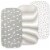 Bublo Baby Bassinet Sheet, Rectangle Bassinet Mattress for Boy Girl, 100% Cotton, One Size Perspective: left