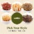 Silver Pearl Bamboo Cocktail Picks Food Appetizer Toothpicks – 6" Toothpicks (100 Pack) Perspective: left