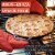 Chef Pomodoro Cast Iron Pizza Pan, 12 Inch Pre-Seasoned Skillet, with Handles, Baking Pan Perspective: left