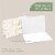 Rileys & Co Thank You Wedding Cards, Gold Foil with Stickers & Envelopes, 50 Pieces Perspective: left