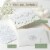 Thank You Wedding Cards with Envelopes & Stickers, 100 Bulk Pack, Silver Foil Perspective: left