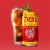 Liquid Death, Rest in Peach Iced Tea, Peach Flavored Back Tea Perspective: left