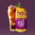 Liquid Death, Slaughter Berry Iced Tea, Raspberry Flavored Black Tea Perspective: left