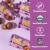 Sweet Nothings Organic Oatmeal Raisin Nut Butter Bites Perspective: left