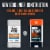 Right Guard Xtreme Defense Men's Antiperspirant Deodorant Gel Arctic Refresh Perspective: left