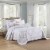 Marcielo 3-Piece 100% Cotton Geometric Oversized Bedspread Set Lightweight Quilt Set Queen Perspective: left