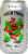 Half Acre Green Torch Lime Lager Craft Beer Perspective: left