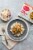 Saffron Road Thai Red Curry Chicken with Jasmine Rice Gluten-Free Frozen Meal Perspective: left