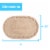 ZenToes 48 CT Bunion Cushions Waterproof and Odor Resistant Toe and Foot Protector Pads Perspective: left