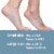 ZenToes Gel Arch Supports for Plantar Fasciitis, Flat Feet, Foot Support - 1 Pair (Small) Perspective: left