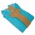 Occasionall Large Turquoise Paper Gift Wrap Bags With Handles Solid Colors Gift 12 Pk 10x5x13 Perspective: left