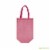 Medium Red Gift Bags with Handles, Reusable Tote, Glitter Metallic Bling Shimmer Perspective: left
