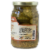 YeeHaw Pickle Co. Sweet & Spicy Stackers Bread & Butter Pickles with Fresh Habanero Perspective: left