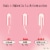 The Honey Pot® Super Organic Bio-Plastic Applicator Tampons Perspective: left