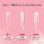 The Honey Pot Super Organic Bio-Plastic Applicator Tampons Perspective: left