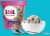 Baskin Robbins® Cookies 'n Cream Ice Cream Pint Perspective: left