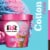 Baskin Robbins® Cotton Candy Ice Cream Pint Perspective: left