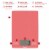 Escali Atri Glass Red Digital Scale Perspective: left