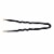 No-Slip Frenchies Black Velvet Hairpins - 20 Pins Perspective: left