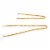 No-Slip Frenchies Black Velvet Hairpins - 20 Pins Perspective: left