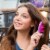 Michel Mercier The Girlie Detangler Brush Regular Hair - Pink-Purple for Women 1 Pc Perspective: left