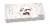 Cocomels® Dark Chocolate & Sea Salt Caramel Squares Holiday Gift Box Perspective: left
