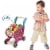 Shopping Cart Toy, Grocery Cart for Kids, Kids Shopping Cart with Food, 42 pcs Age 3 4 5 Year Perspective: left