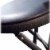 Plastic Development Group ST01 Extremely Portable Black Folding Padded Bar Stool Perspective: left