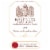 Chevalier du Grand Robert Bordeaux Superieur Red Blend Wine Perspective: left