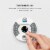Google Nest Learning Thermostat (3Rd Gen), Stainless Steel Perspective: left