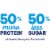 fairlife Ultra-Filtered Milk, Lactose Free, High Protein, 2% Reduced Fat Chocolate Milk Perspective: left