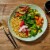 Banza® Garlic Olive Oil Chickpea Rice Perspective: left