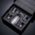 Luna Whiskey Decanter Set with 4 Glasses, Set of 5 Perspective: left
