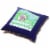 Touchdog 70s Vintage-Tribal Throwback Convertible Squared 2-in-1 Collapsible Dog House Bed Perspective: left