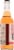 Bauman's Cider Company Peach Raspberry Cider Single Bottle Perspective: left