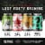 Lost Forty Brewing Mix'R Up'R Variety Craft Beer Perspective: left