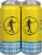 Hi-Wire Brewing Zirkusfest Oktoberfest Lager Beer Perspective: left