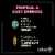 Crux Fermentation Project Glow Stick Hazy IPA Craft Beer Perspective: left