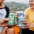 Holidaily Big Henry Hazy IPA Gluten Free Craft Beer Perspective: left